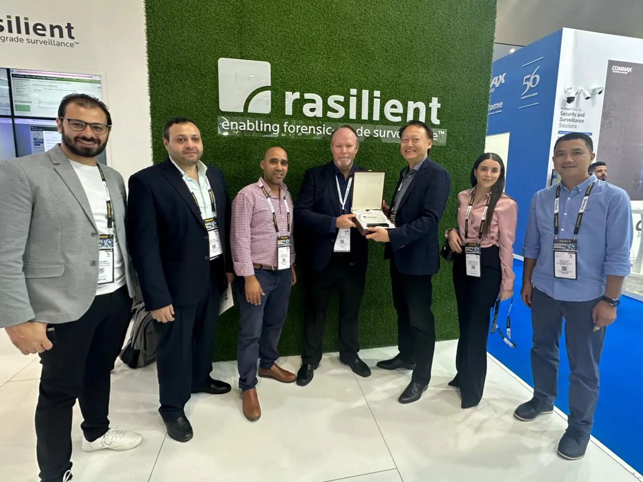 Emerging Partner of the Year award by Resilient Systems at the Intersect Expo Dubai